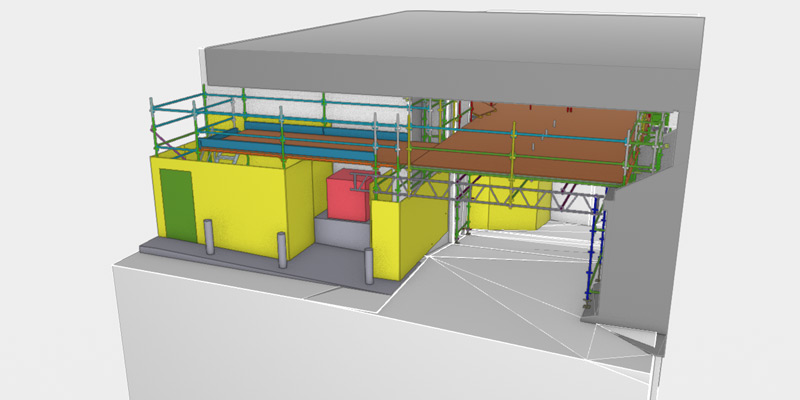 Scaffold Studio Render - Hire Scaffolding Surry Hills Driveway Scaffold