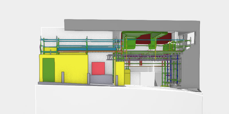 Scaffold Studio Sydney Dirveway Scaffolding