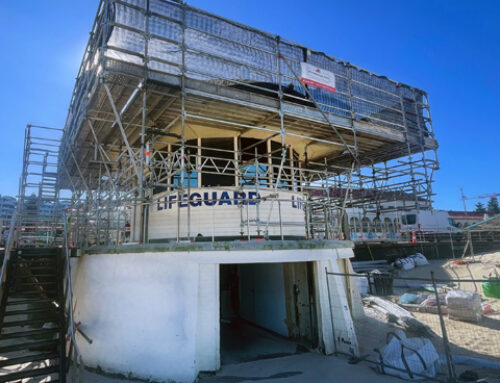 Commercial Scaffolding – Bondi Beach Lifeguard Tower