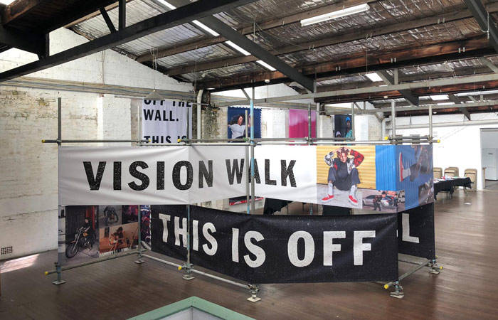 Scaffolding Display Artwork Sydney Exhibition