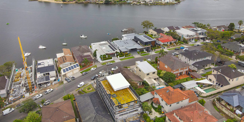 Shrink Wrap Scaffolding - Residential - Chiswick - Stronghold