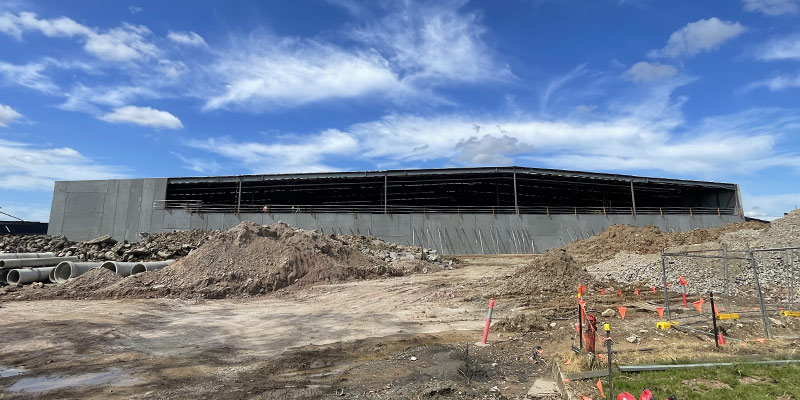 Yenorra Medical Warehouse Build - Edge Protection - Stronghold Hire - Sydney