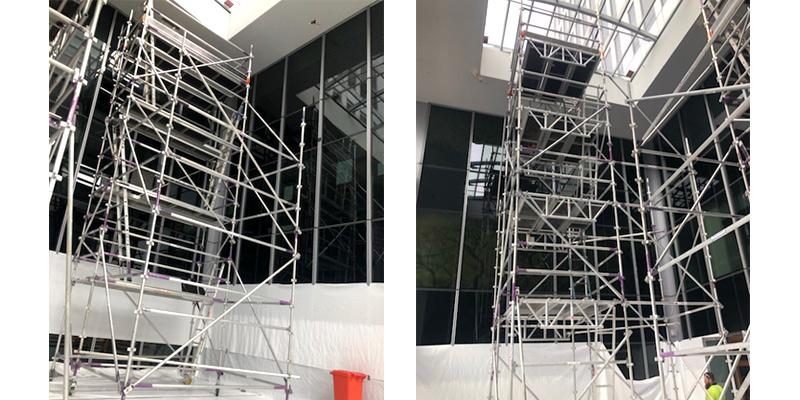 Aluminium Kwik Stage Scaffold Hire Angel Place CBD - Stronghold Scaffolding Hire