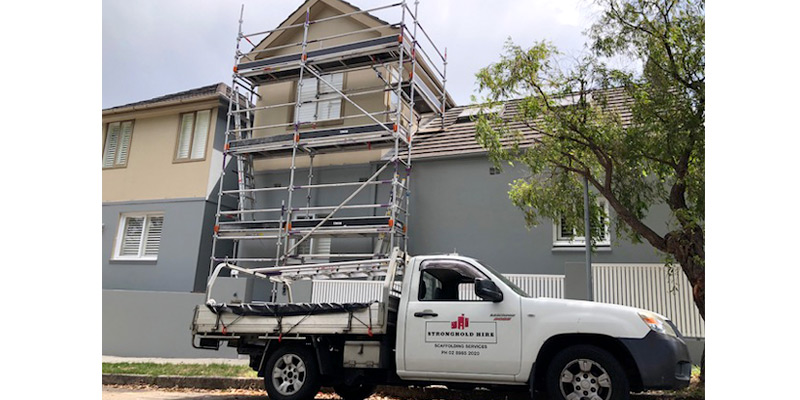 Aluminium scaffold hire in Clovelly - Stronghold Hire Sydney