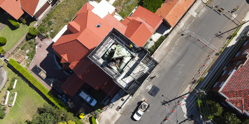 Ashfield Bell Tower - Scaffolding - Stronghold Hire Sydney