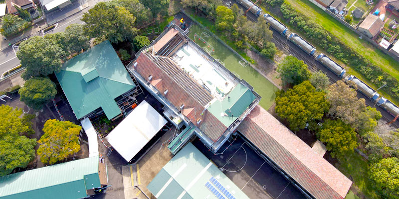 Belmore North Public School - Stronghold Hire Scaffolding Sydney