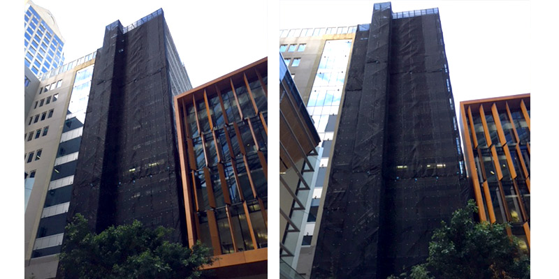 Commercial Scaffolding Super Cuplock Project - Castlereagh Street - Stronghold Sydney