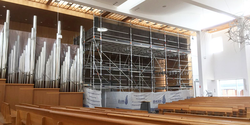 Commercial Scarffolding Hire - St Patricks Cathedral, Parramatta