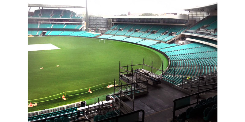 Cricket Ground Moore Park - Stronghold Scaffolding - Sydney