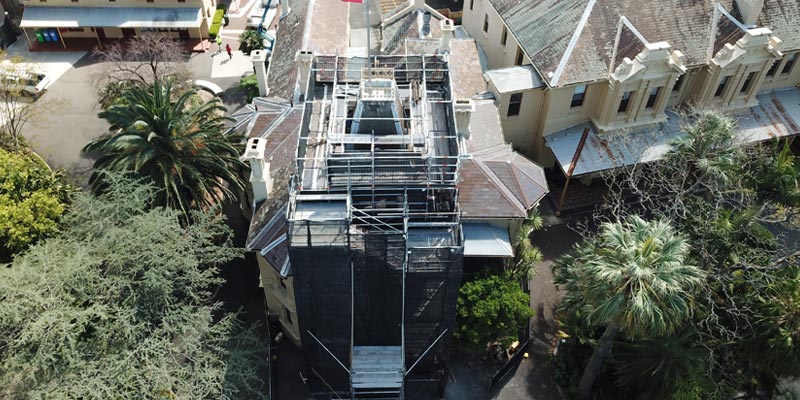 Croydon Presbyterian Ladies College - Scaffolding Hire - Stronghold Sydney