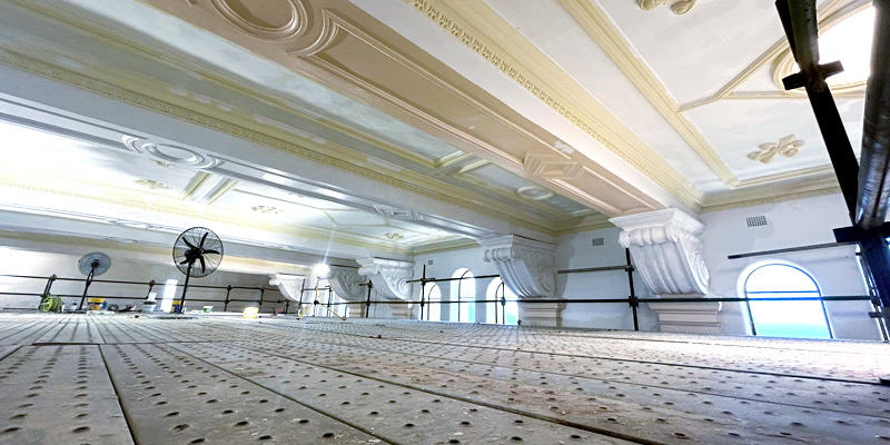 Hire Scaffolding Ceiling Sydney Waverly Church