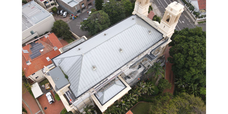 Hire Scaffolding Sydney - Mary Immaculate Church