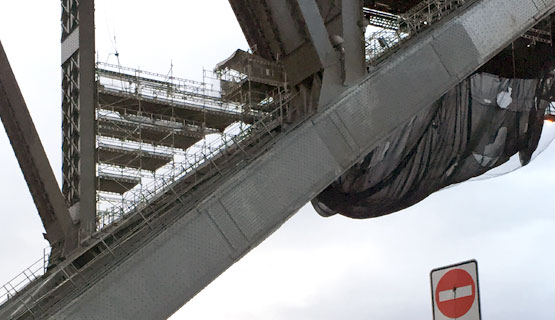 Industrial Scaffolding - Harbour Bridge - Sydney