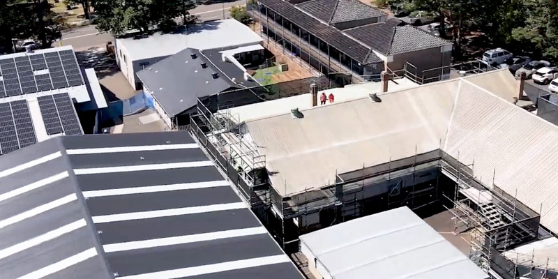 Manly West Public School Scaffolding Project- Scaffolding Hire Sydney