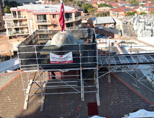 Aluminium Scaffolding – Maroubra Junction Hotel