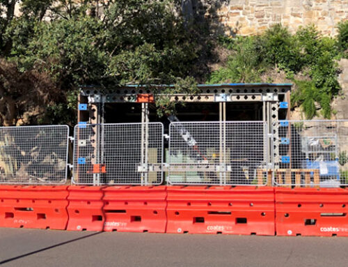 Protection Scaffolding System At Point Piper