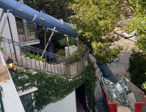 Rubbish Chute Install at Point Piper