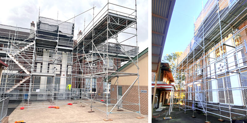 Scaffolding Hire - Belmore North Public Schools - Sydney