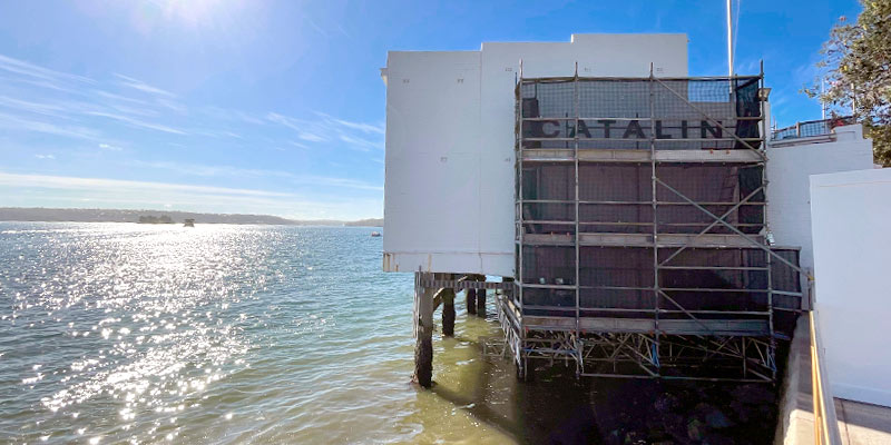 Scaffolding Hire - Catalina Restaurant Rose Bay - Stronghold Hire