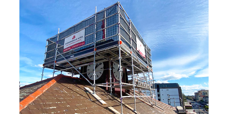 Scaffolding Hire Rehabilitation - Sydney - Maroubra Juction Hotel