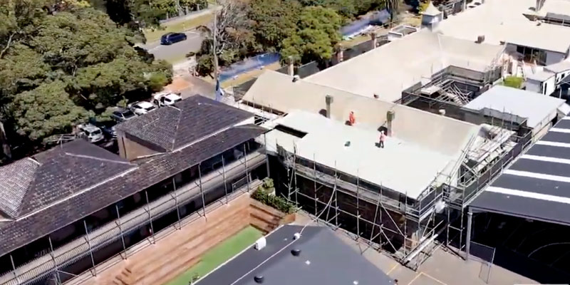 Scaffolding Hire for Schools - Manly West Public School Sydney