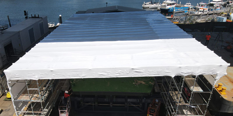 Shrink Wrap Services Sydney City Marine - Stronghold Hire