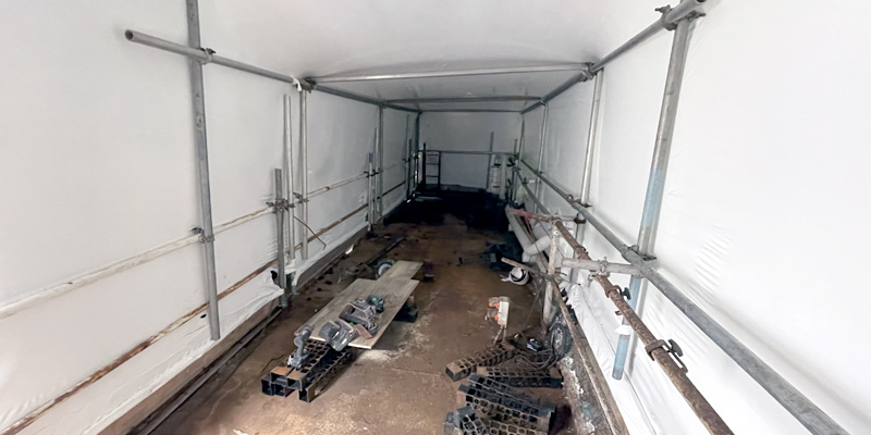 Shrink Wrap - Sydney Aquarium - Stronghold Hire