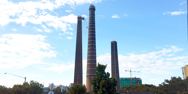 Specialised Scaffolding Hire - St Peters Brick Chimney - Stronghold