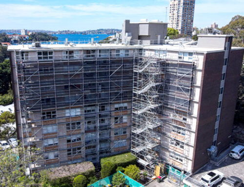 Aluminium Scaffolding – Window Replacement Access