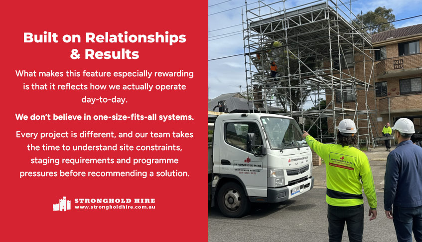 Built on Relationships and Results - Scaffolding Hire Sydney
