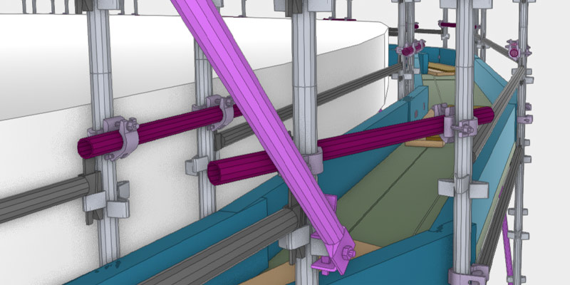 Landmark Clifftop Residential Sydney - Scaffolding Stronghold Hire