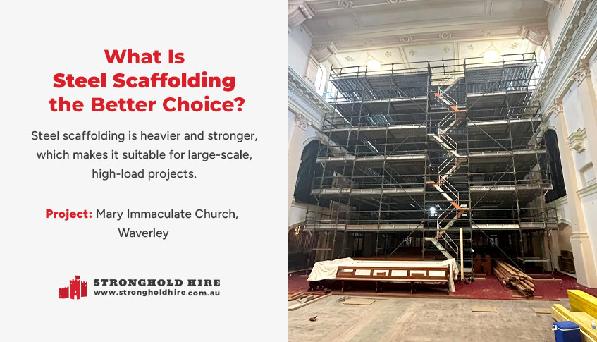 When Is Steel Scaffolding the Better Choice - Hire Scaffolding Sydney