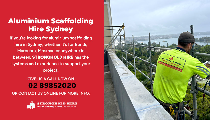 Aluminium Scaffolding Hire Sydney Stronghold Hire