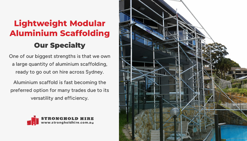 Lightweight Modular Aluminium Scaffolding – Our Specialty - Hire Scaffolding Sydney