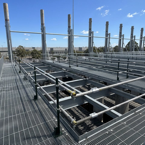 Temporary Edge Protection Data Centre Eastern Creek NSW - Stronghold