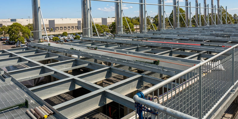 Temporary Edge Protection Data Centre Sydney - Stronghold Hire