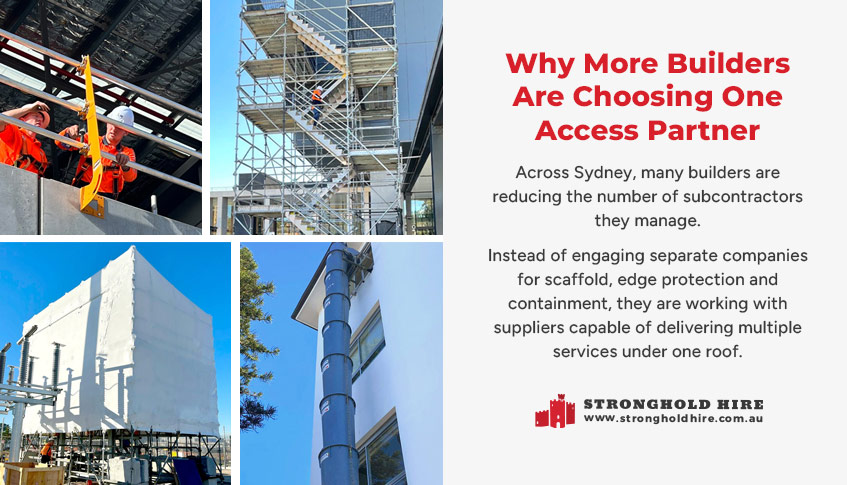 Why More Builders Are Choosing One Access Partner - Stronghold Hire