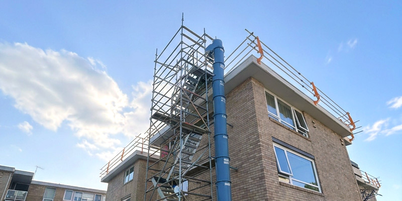 Edge Protection Stair Access Rubbish Chute Residential - Maroubra Beach