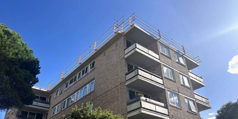 Edge Protection Stair Access Rubbish Chute Services - Maroubra Beach