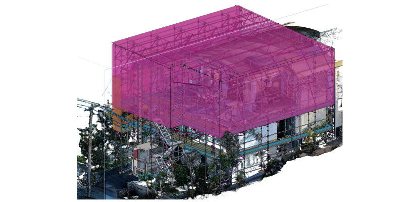 Shrink Wrap Scaffold - North Curl Curl Sydney
