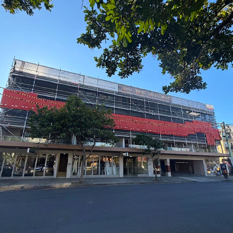 Facade Scaffold Installation Maroubra Beach - Stronghold Hire Feature
