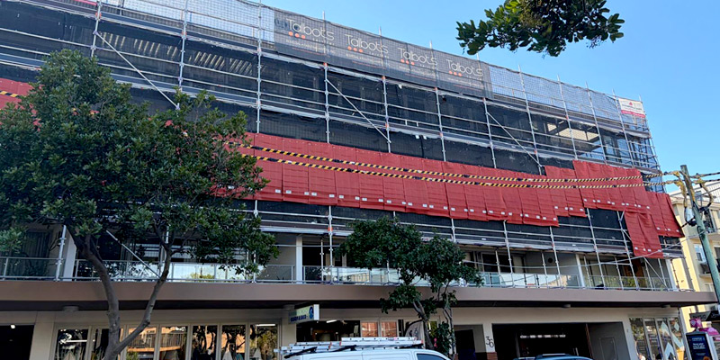 Facade Scaffold Installation Maroubra Beach - Stronghold Hire