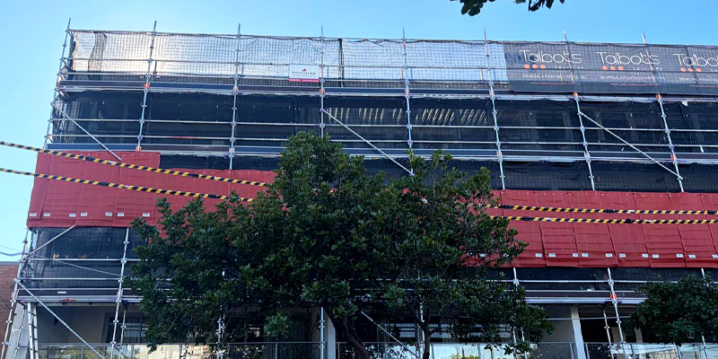 Facade Scaffold Installation Maroubra Beach Sydney