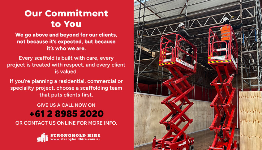 Hire Scaffolding Sydney - Commitment Stronghold Hire