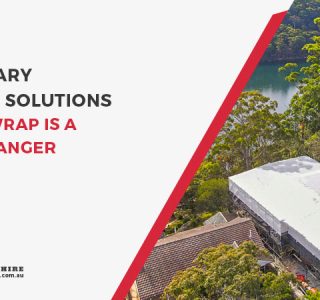 Temporary Roofing Solutions - Shrink Wrap Game Changer - Stronghold Hire Sydney