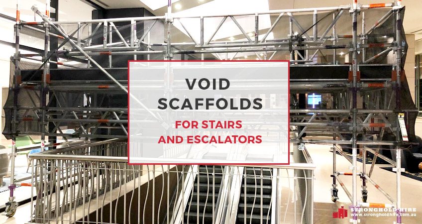 Void Scaffolds for Stairs and Escalators - Stronghold Hire Sydney